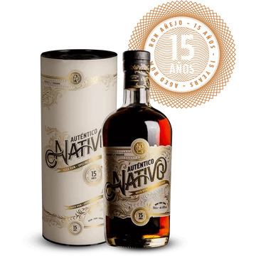 Auténtico Nativo 15 éves  40% -os 0,7 liter dd DRS