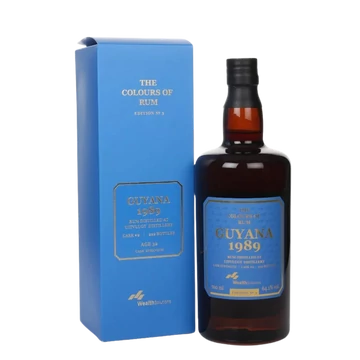 THE COLOURS OF RUM Guyana Uitvlugt 1989 64,1% 0,7 liter