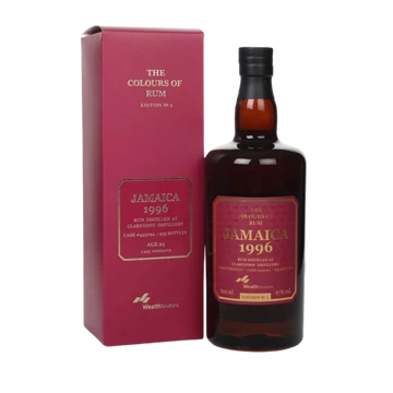 THE COLOURS OF RUM JAMAICA CLARENDON 1996 67% 0,7 liter