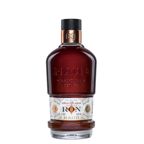RON PANAMA NAUD 15 éves  41,3 % -os 0,7 liter