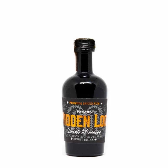 NAUD Hidden Loot Dark Reserve Spiced Rum  (mini) 41%-os 0,05 liter