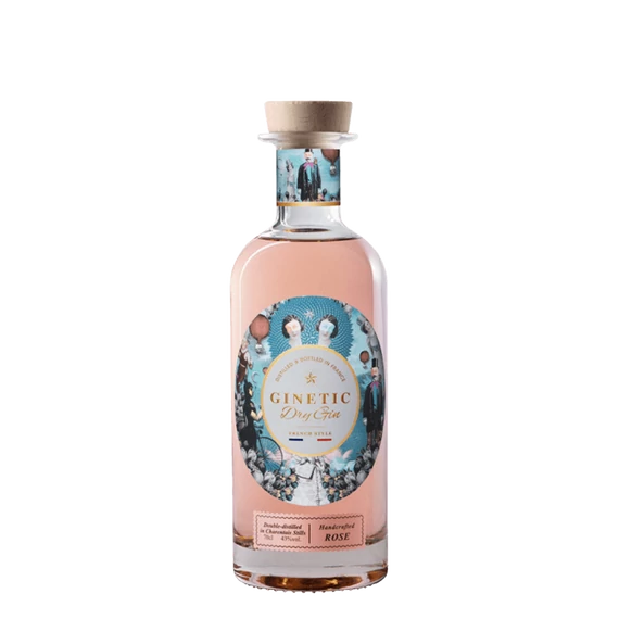 Ginetic Rose Gin 43%-os 0,7 liter