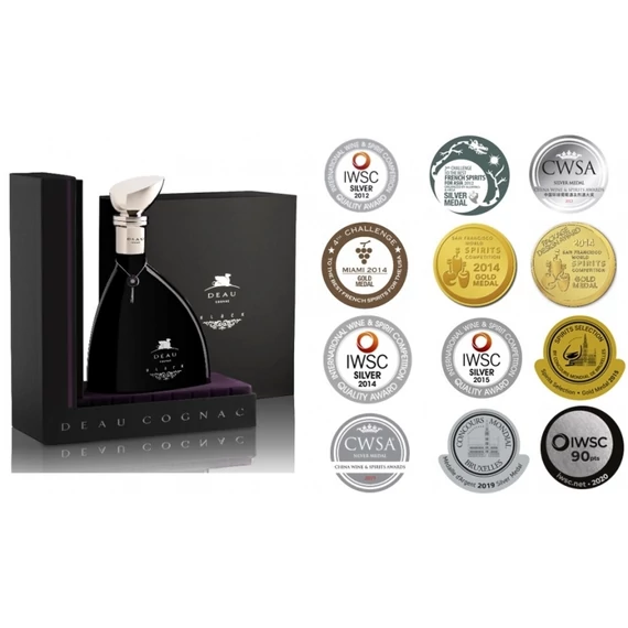 Deau Black Cognac Extra 40%-os 0,7 liter