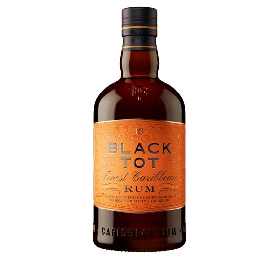 BLACK TOT FINEST CARIBBEAN RUM 0,7L  46,2%