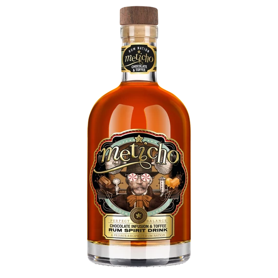 Rum Nation Meticho Chocolate Toffee  Spirit Drink 40%-os 0,7 liter DRS