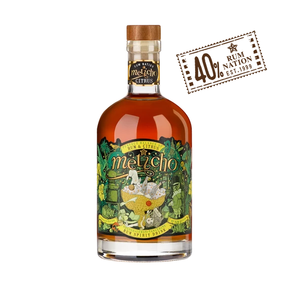 Rum Nation Meticho Citrus Spirit Drink 40%-os 0,7 liter DRS