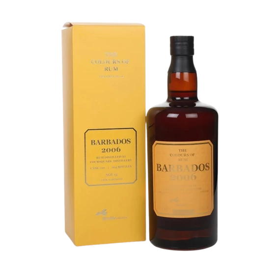 THE COLOURS OF RUM BARBADOS 2006 FOURSQUARE 61% 0,7 liter