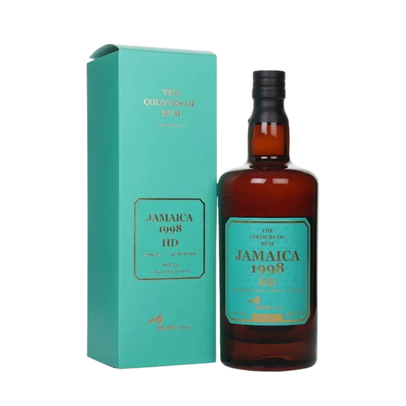 The Colours of Rum Hampden (HD) 1998 Jamaica 58,7% 0,7 liter