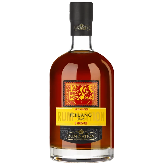 Rum Nation Peruano 8 éves 42%-os 0,7 liter